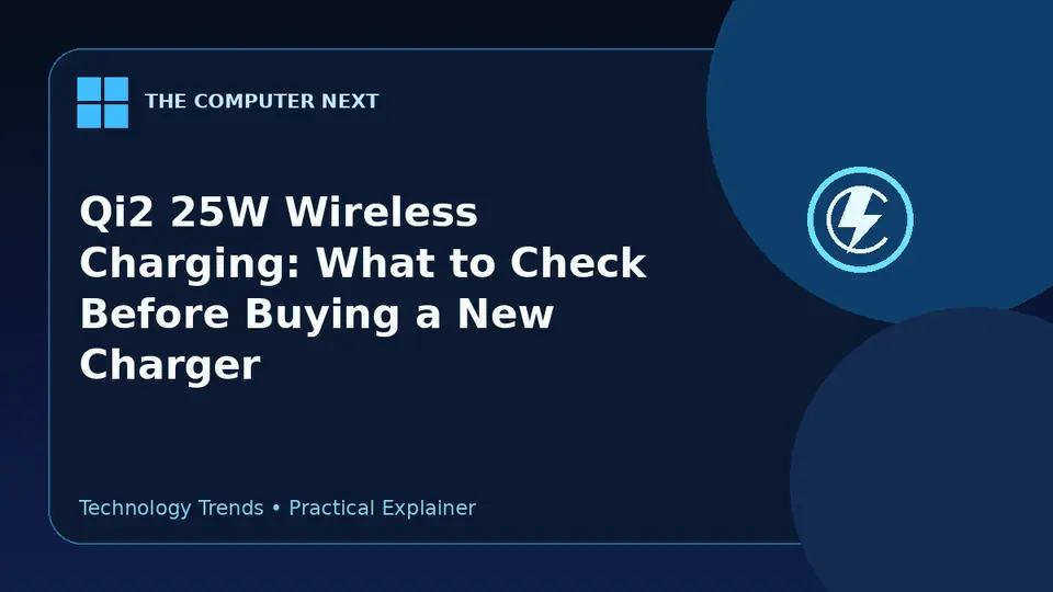 Qi2 25W Wireless Charging: What to Check Before Buying a New Charger