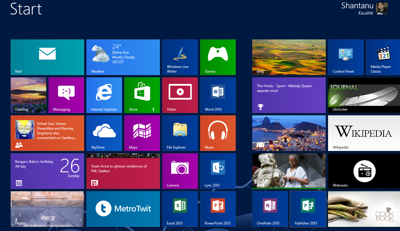 Windows 8 Start Screen and Power-User Shortcuts — Historical Guide