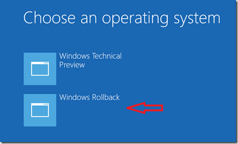 How Windows 10 Technical Preview Rollback Worked in 2015 (Historical)